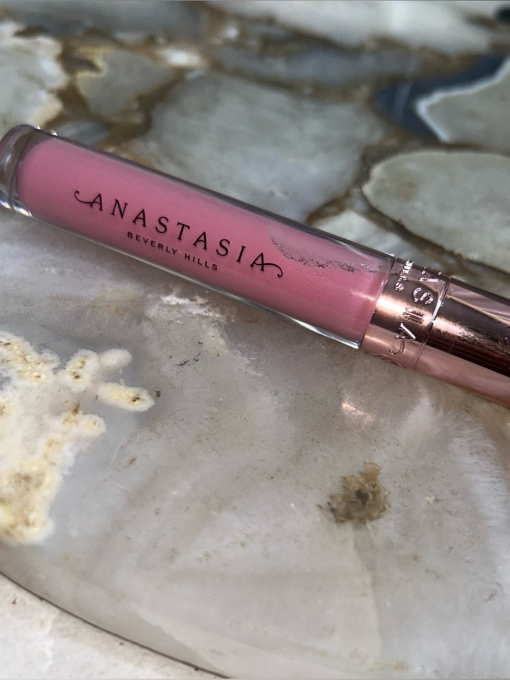 Anastasia Beverly Hills Pink Lip Gloss - Dusty Rose